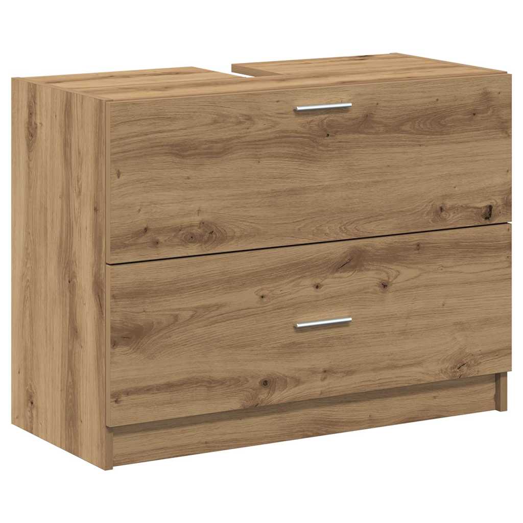 Badezimmerschrank Artisan-Eiche 78 x 37 x 59 cm Holzwerkstoff