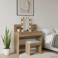 Schminktisch Artisan-Eiche 100 x 40 x 130 cm Holzwerkstoff