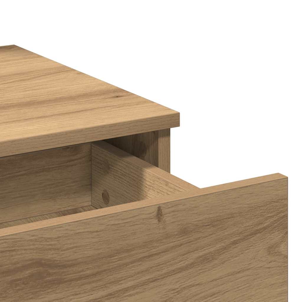 Schminktisch Artisan-Eiche 100 x 40 x 120 cm Holzwerkstoff