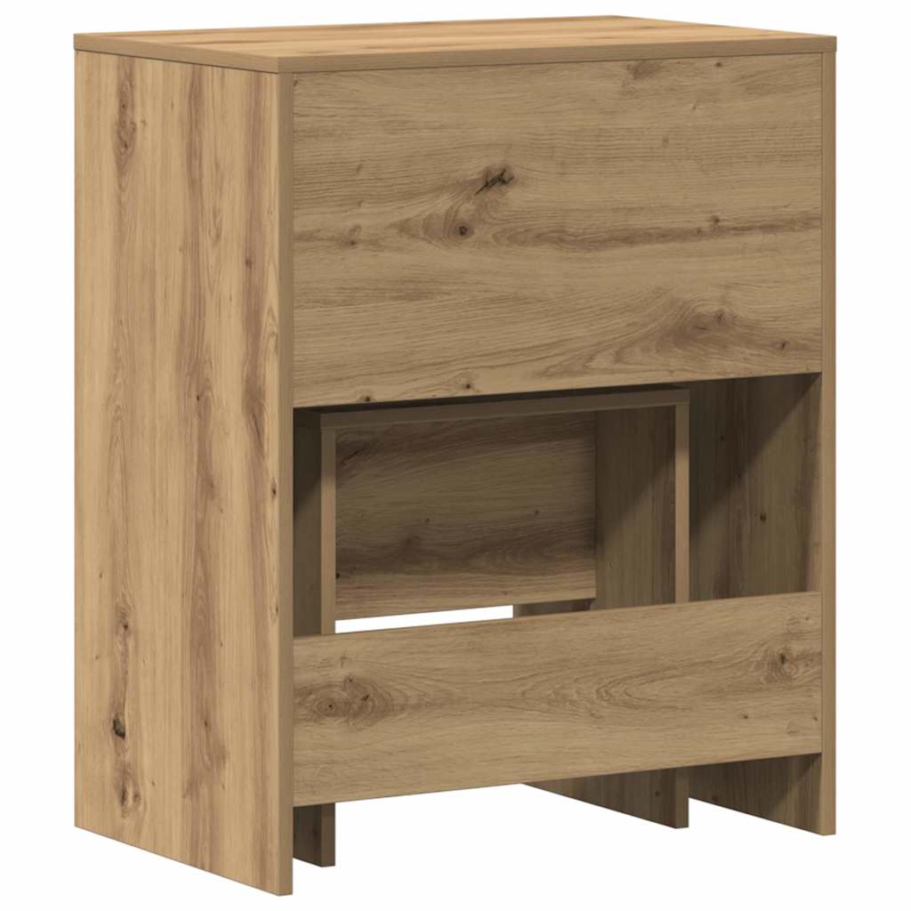 Schminktisch Artisan-Eiche 60 x 40 x 75 cm Holzwerkstoff