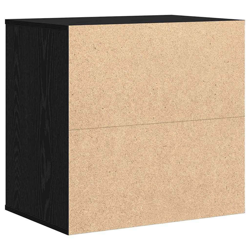 Schubladenschrank Schwarz 61 x 41 x 58 cm Holzwerkstoff