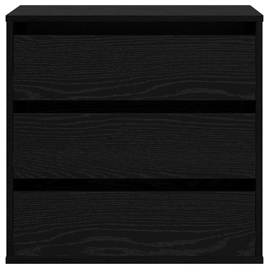 Schubladenschrank Schwarz 61 x 41 x 58 cm Holzwerkstoff