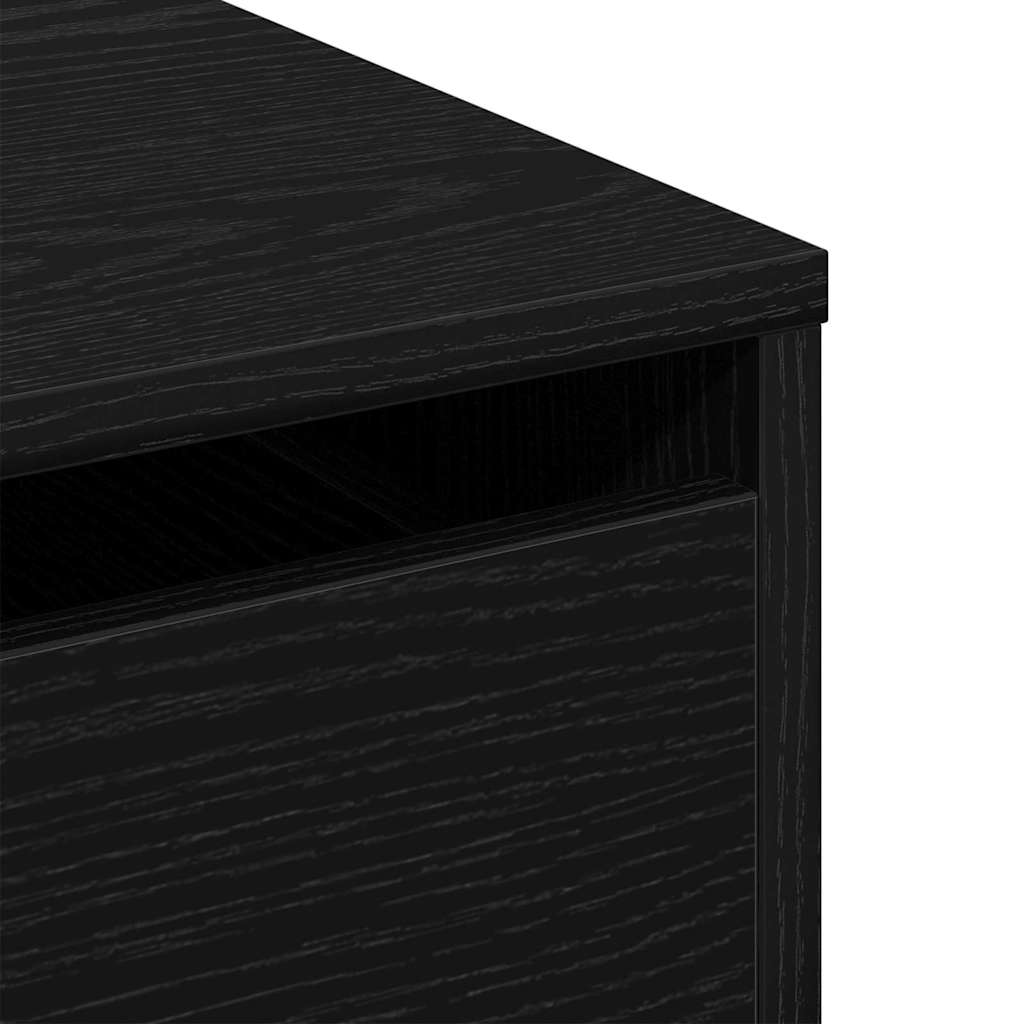Schubladenschrank Schwarz 40 x 41 x 76 cm Holzwerkstoff