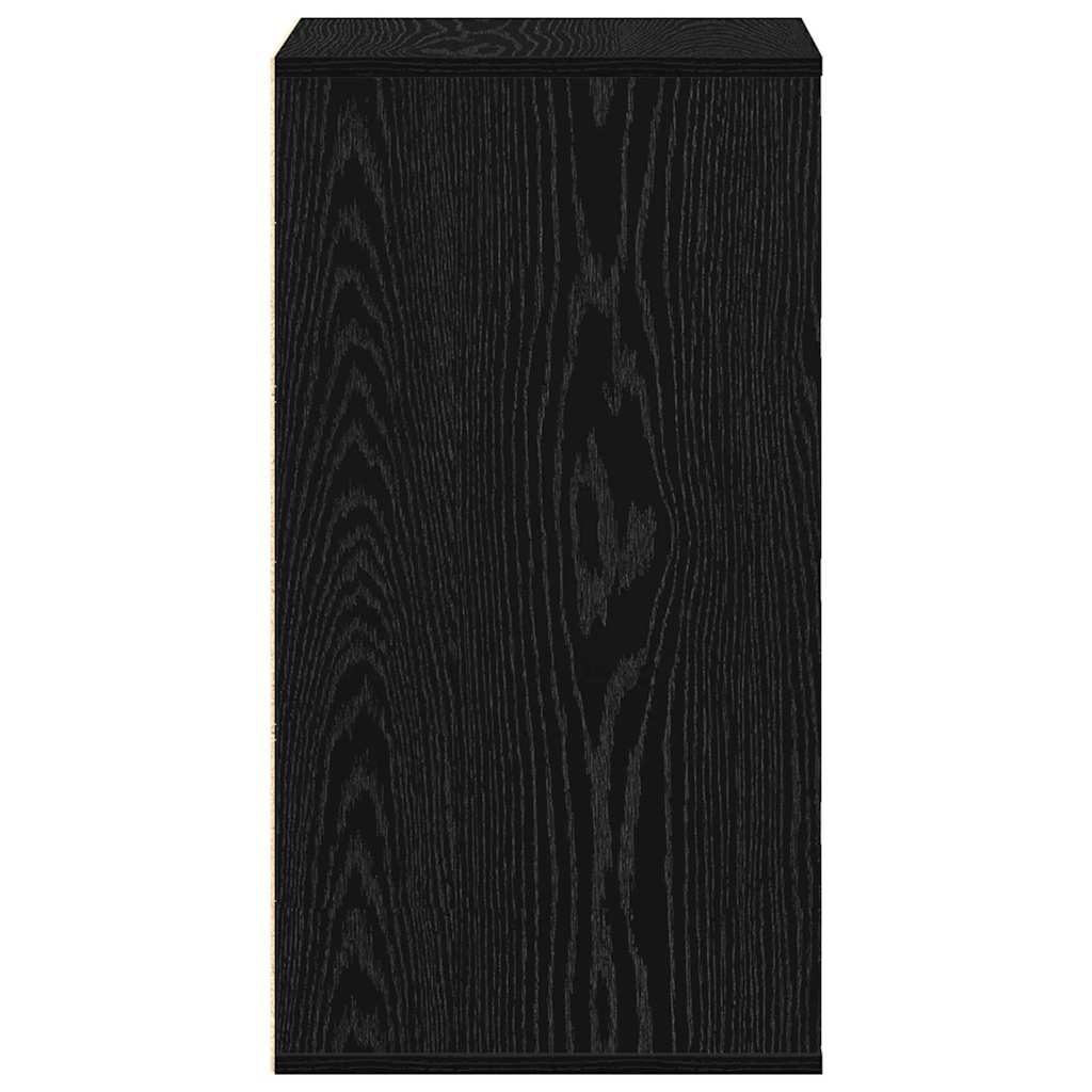 Schubladenschrank Schwarz 40 x 41 x 76 cm Holzwerkstoff
