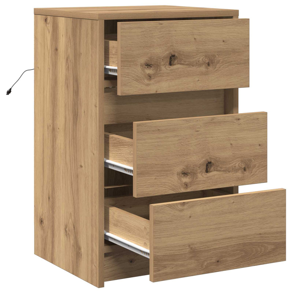 Nachttisch Artisan-Eiche 38 x 34 x 61 cm Holzwerkstoff