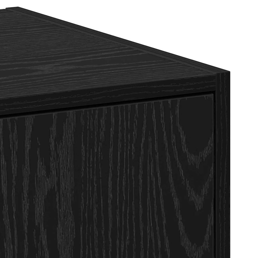 Apothekerschrank Schwarze Eiche 30 x 41 x 118 cm Holzwerkstoff