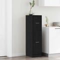 Apothekerschrank Schwarze Eiche 30 x 41 x 118 cm Holzwerkstoff