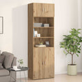 Wandschrank Artisan-Eiche 70 x 42,5 x 40 cm Holzwerkstoff