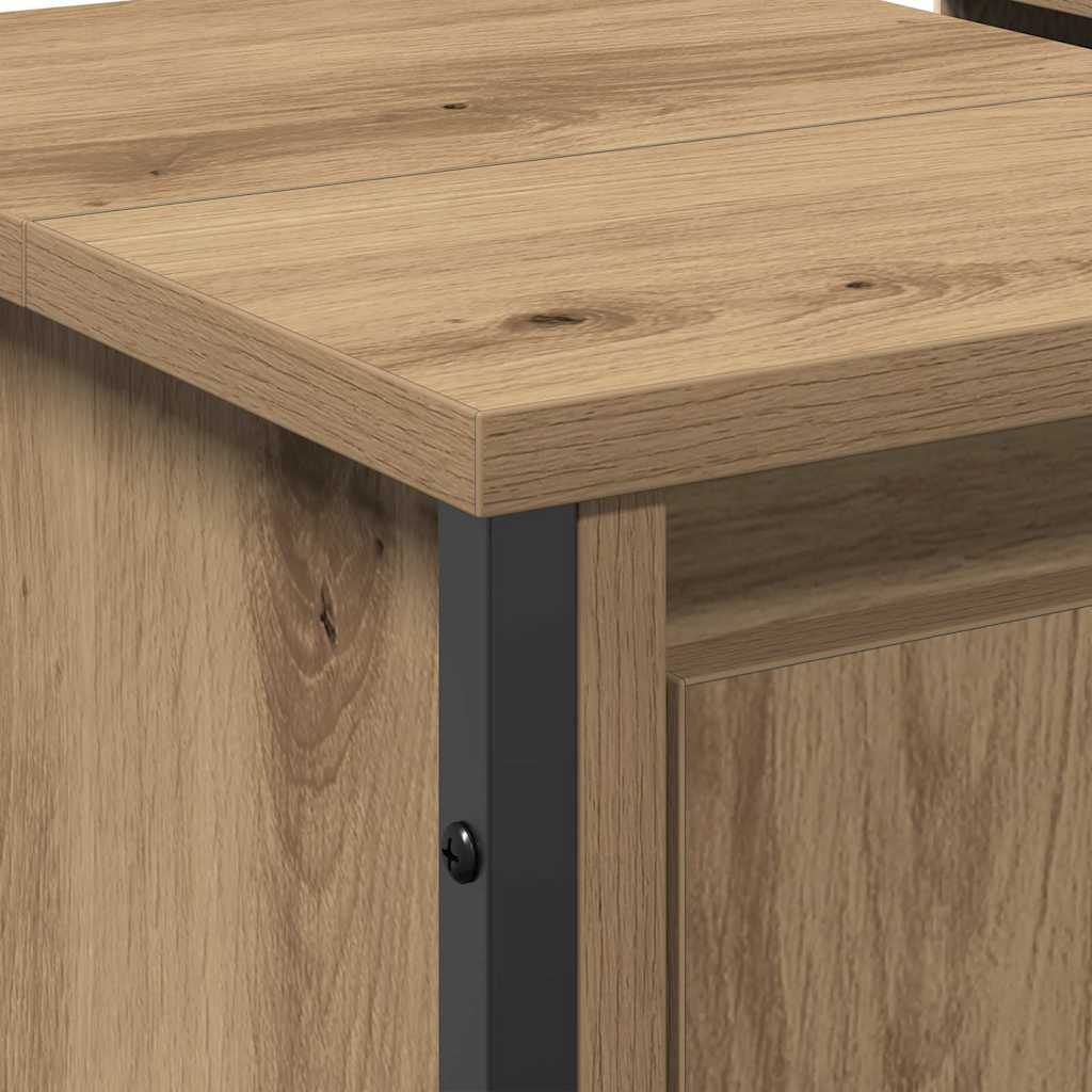 Waschbeckenschrank Artisan-Eiche 60 x 35 x 60 cm Holzwerkstoff