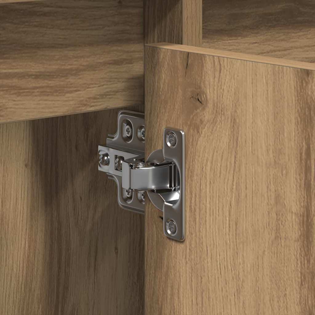 Waschbeckenschrank Artisan-Eiche 91 x 35 x 60 cm Holzwerkstoff