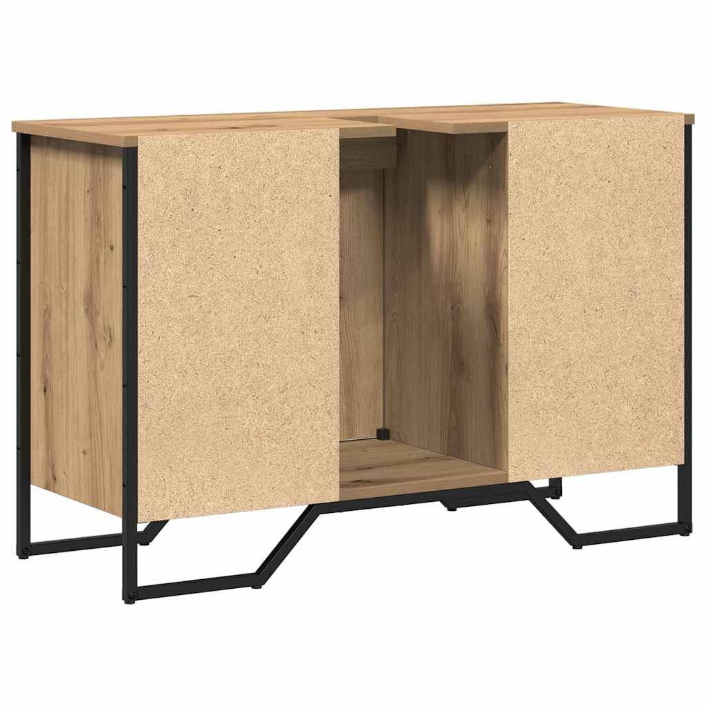 Waschbeckenschrank Artisan-Eiche 91 x 35 x 60 cm Holzwerkstoff