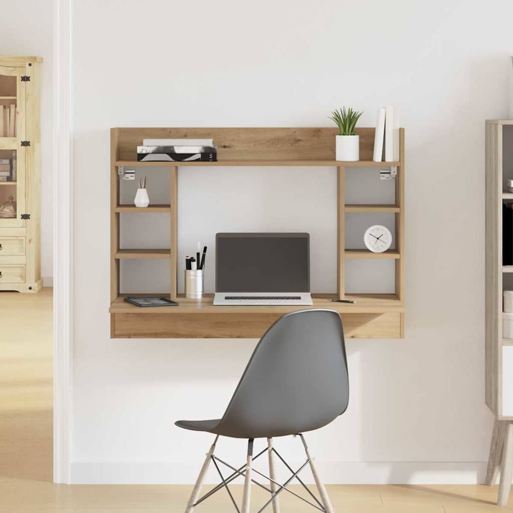 Wandtisch Artisan-Eiche Holzwerkstoff 105 x 48 x 75 cm