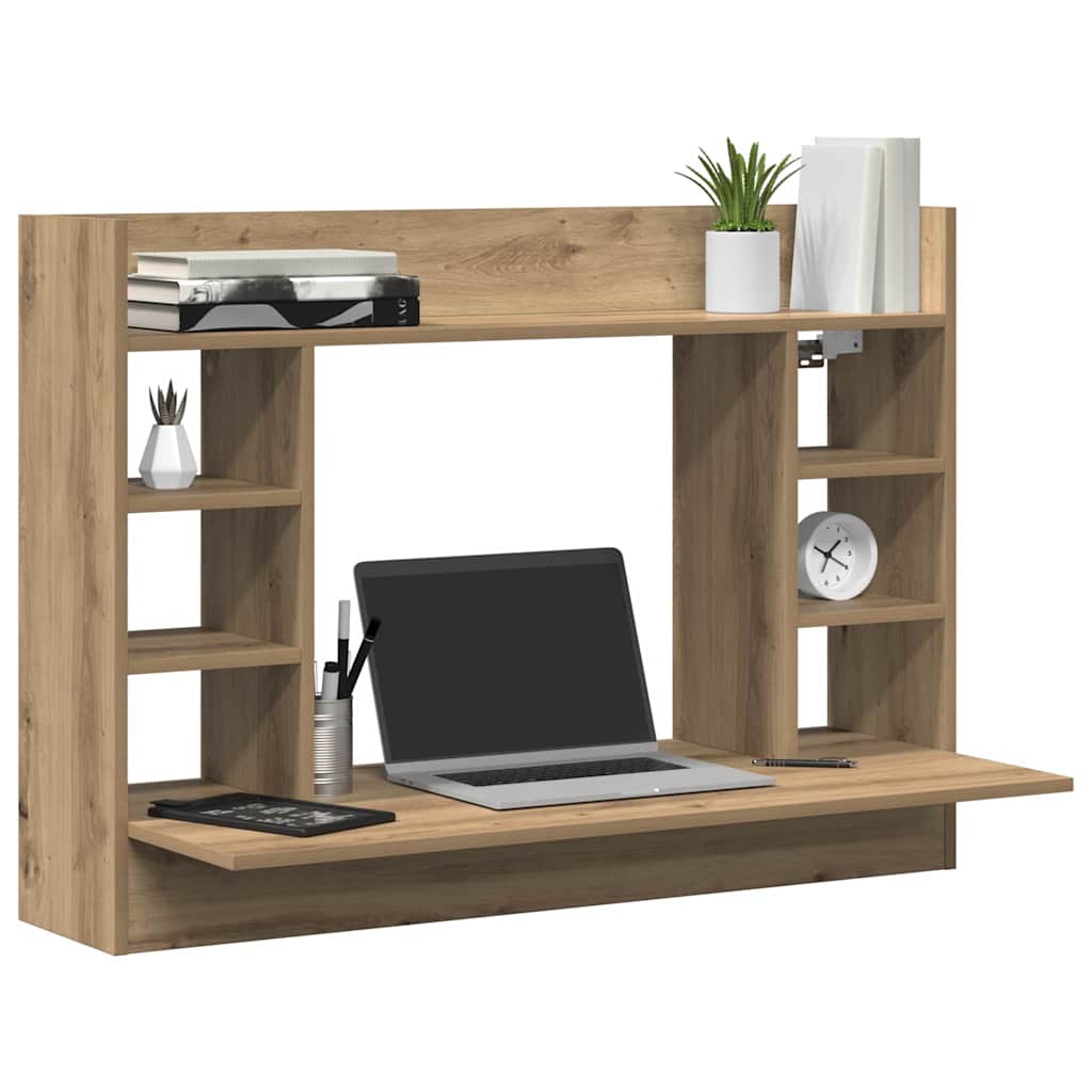 Wandtisch Artisan-Eiche Holzwerkstoff 105 x 48 x 75 cm