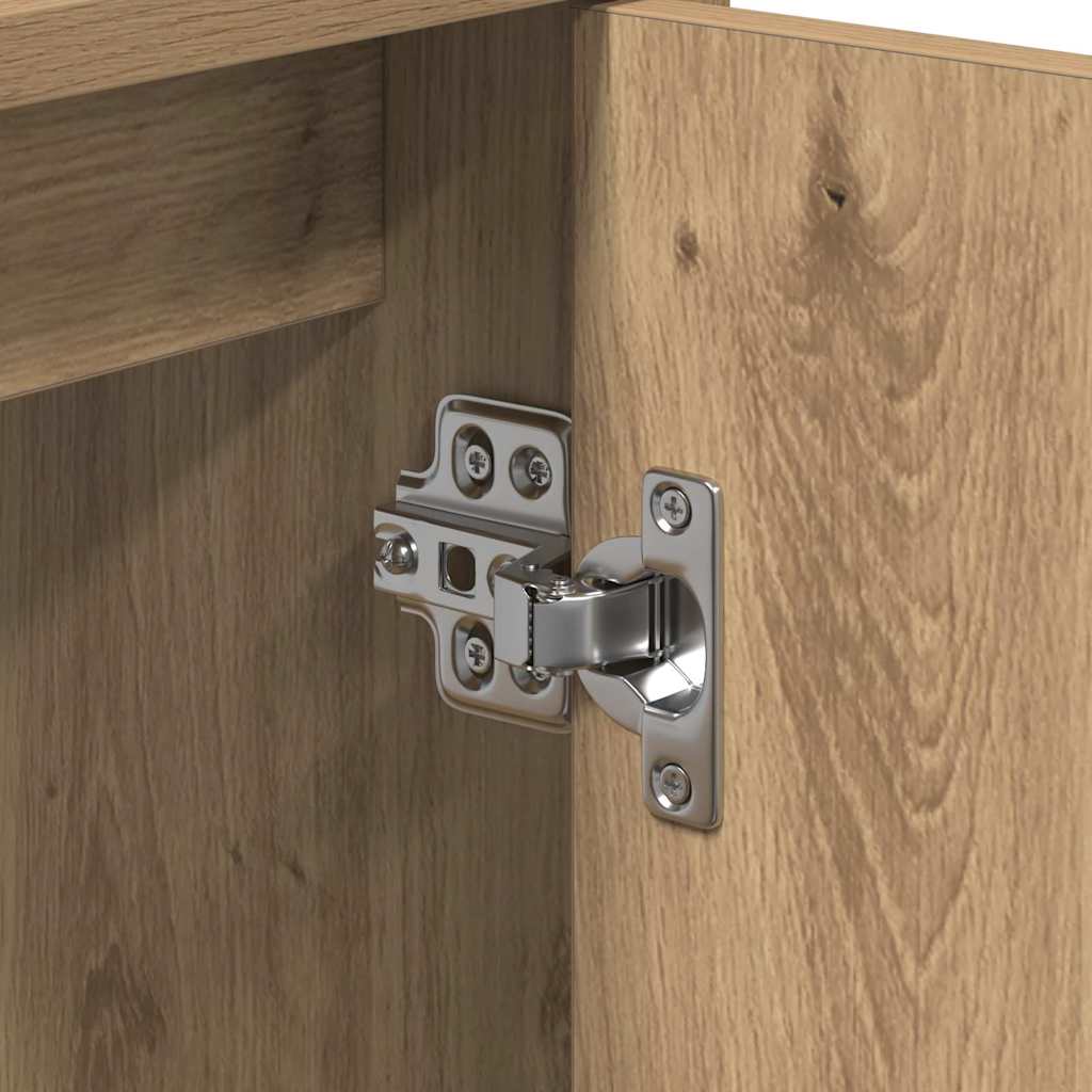 Badezimmerschrank Artisan-Eiche 63 x 29 x 55 cm Holzwerkstoff