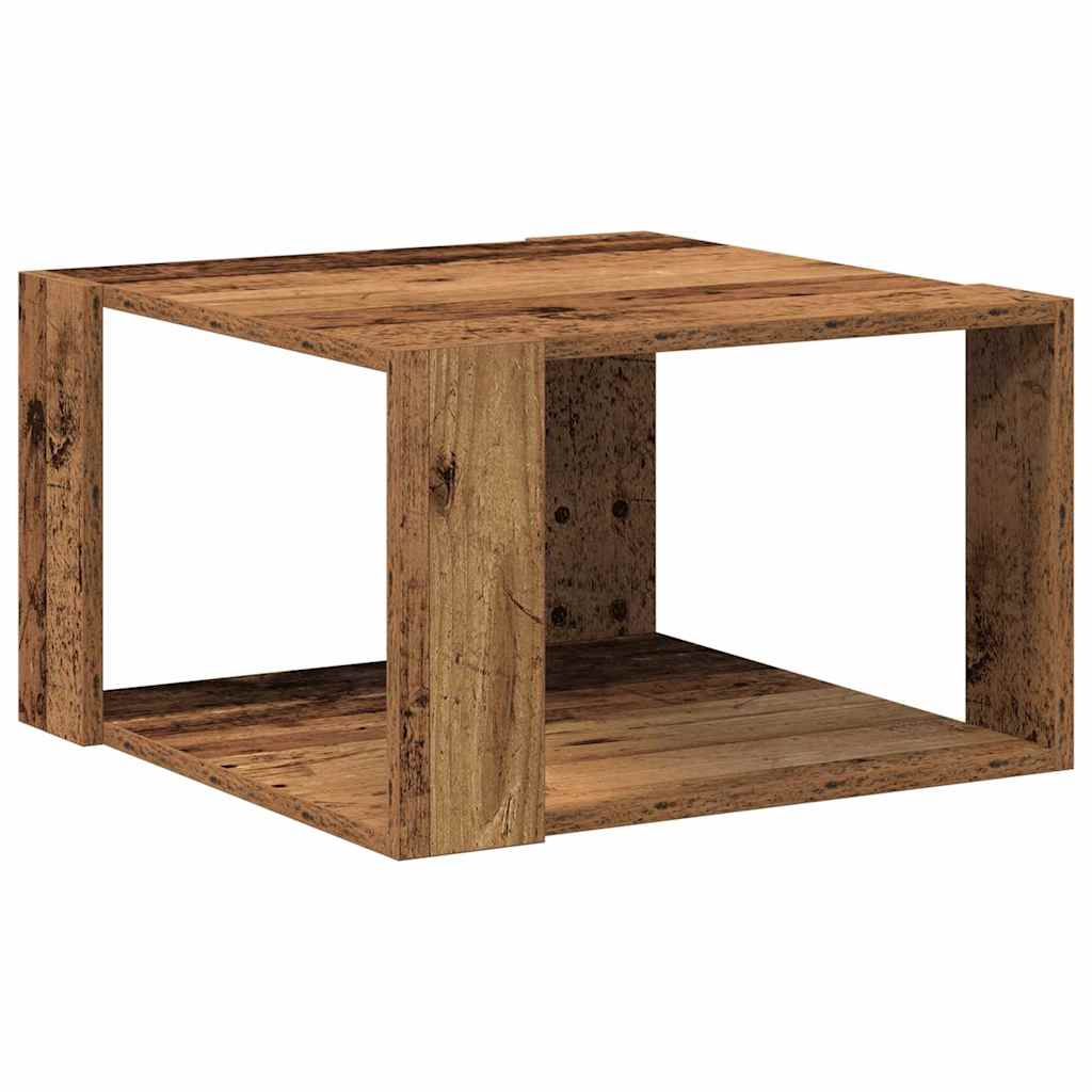 Couchtisch Altholz 51,5 x 51,5 x 30 cm Holzwerkstoff