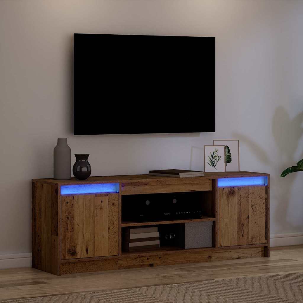 TV-Einheiten Braun 139,5 x 34 x 50 cm Holzwerkstoff