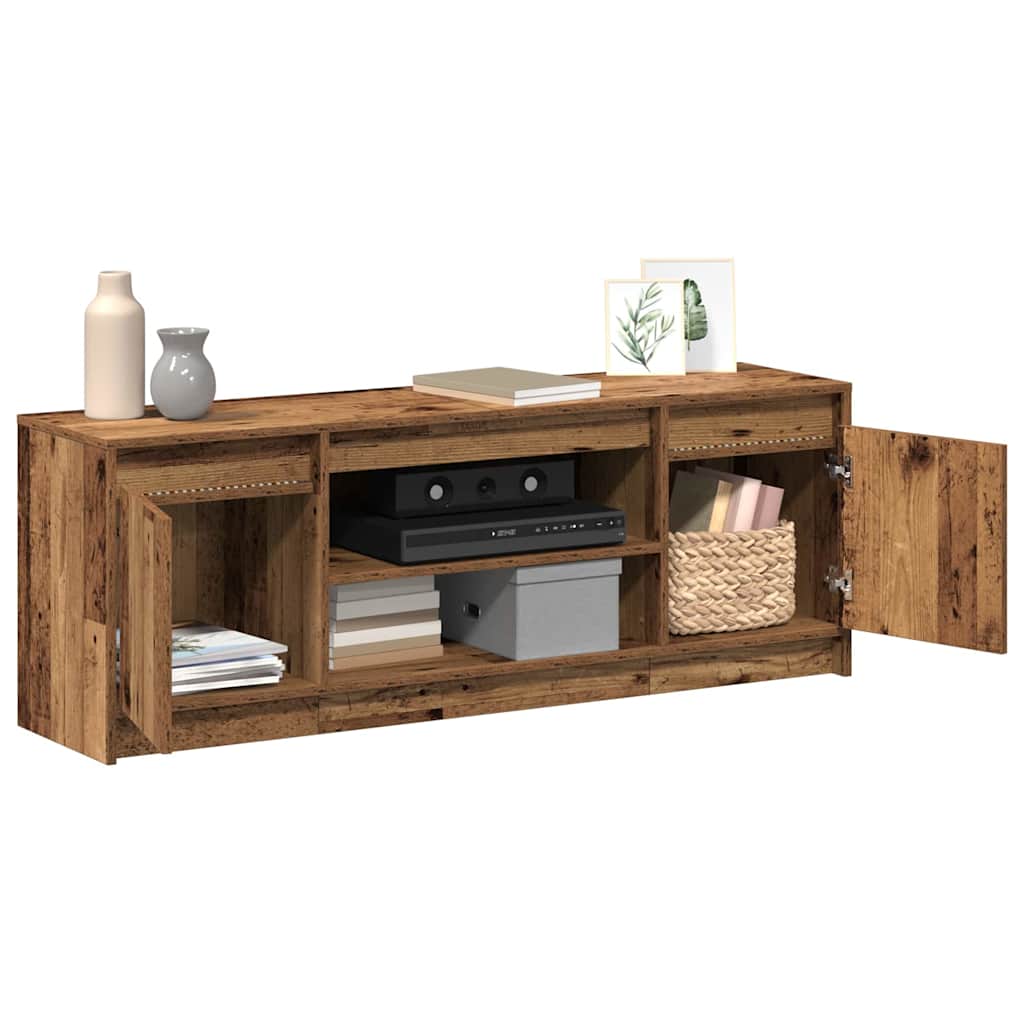 TV-Einheiten Braun 139,5 x 34 x 50 cm Holzwerkstoff