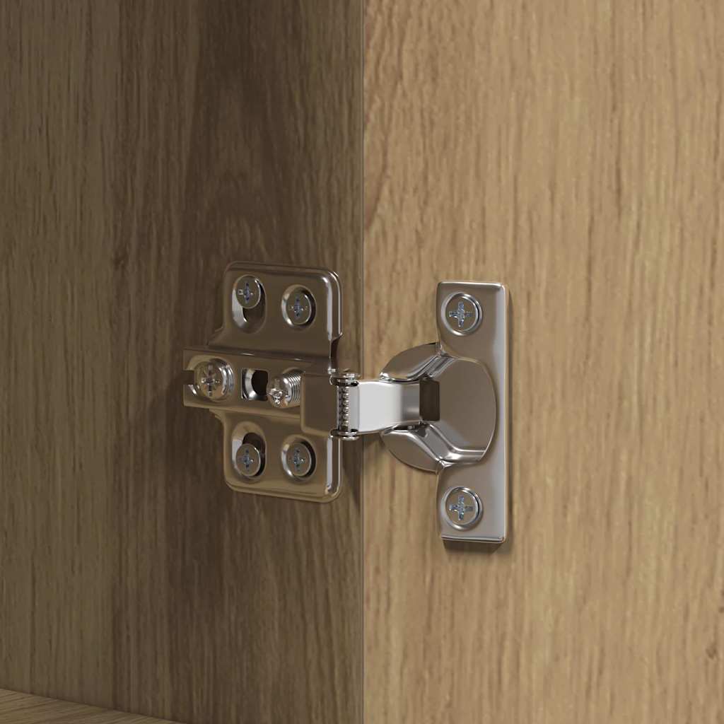 TV-Einheiten Braun 139,5 x 34 x 50 cm Holzwerkstoff