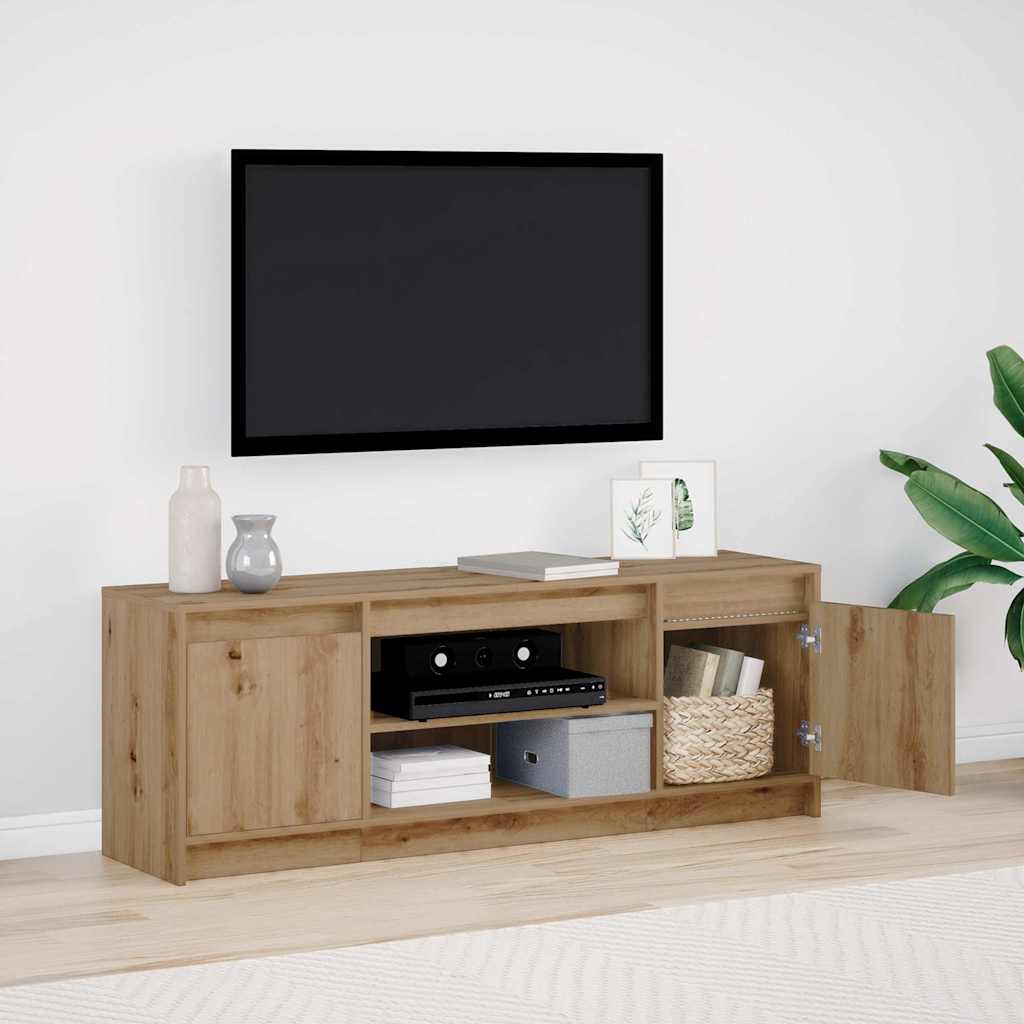 TV-Einheiten Braun 139,5 x 34 x 50 cm Holzwerkstoff