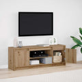 TV-Einheiten Braun 139,5 x 34 x 50 cm Holzwerkstoff