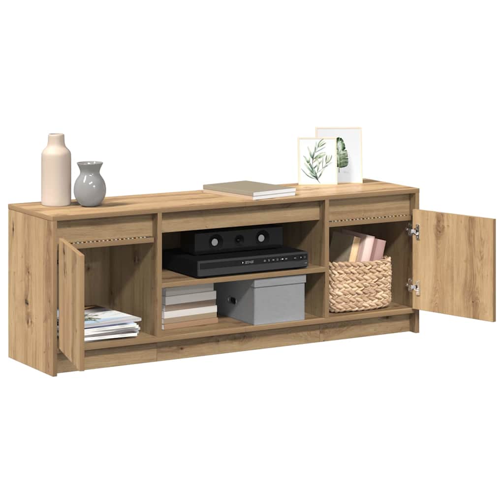 TV-Einheiten Braun 139,5 x 34 x 50 cm Holzwerkstoff