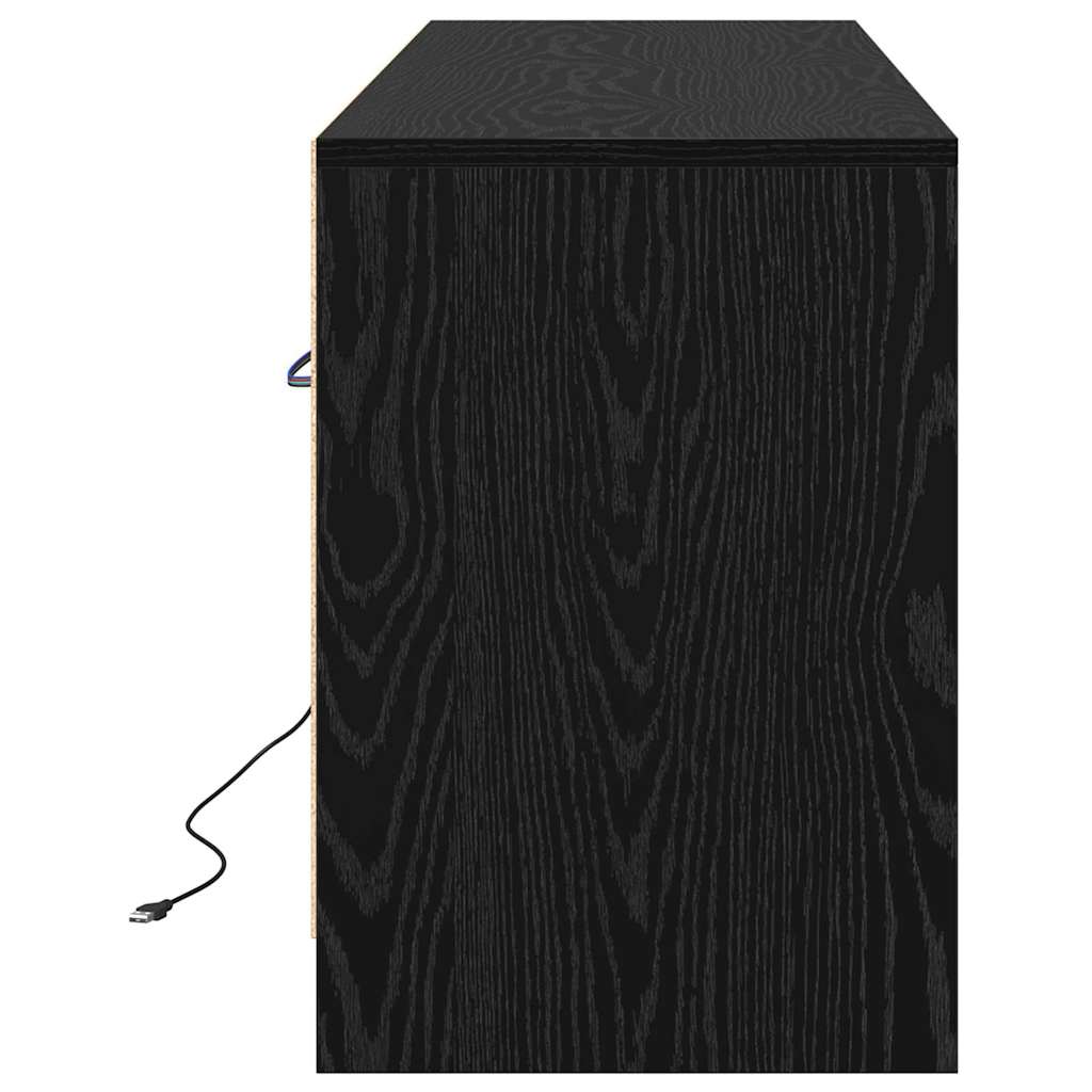 TV-Einheiten Schwarz 139,5 x 34 x 50 cm Holzwerkstoff