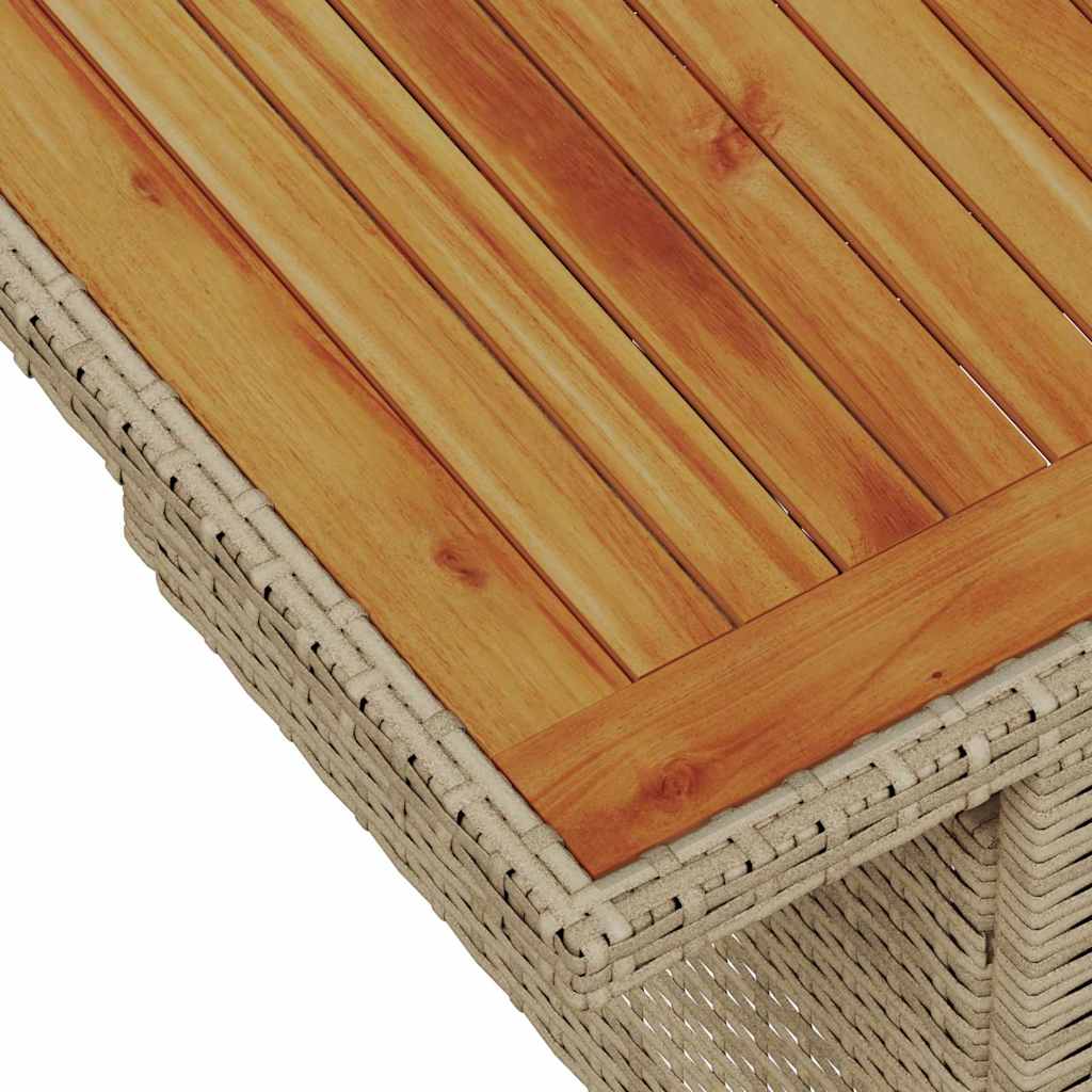 Garten-Sofa-Set mit Kissen 10 pcs Beige und Hellgrau