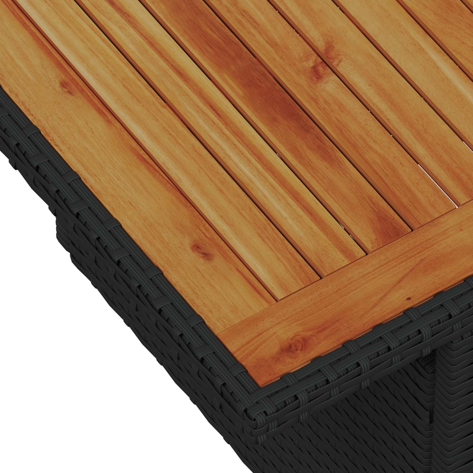 Gartensofa-set 9 stk. 8-Sitzanzahl Schwarz und Türkis