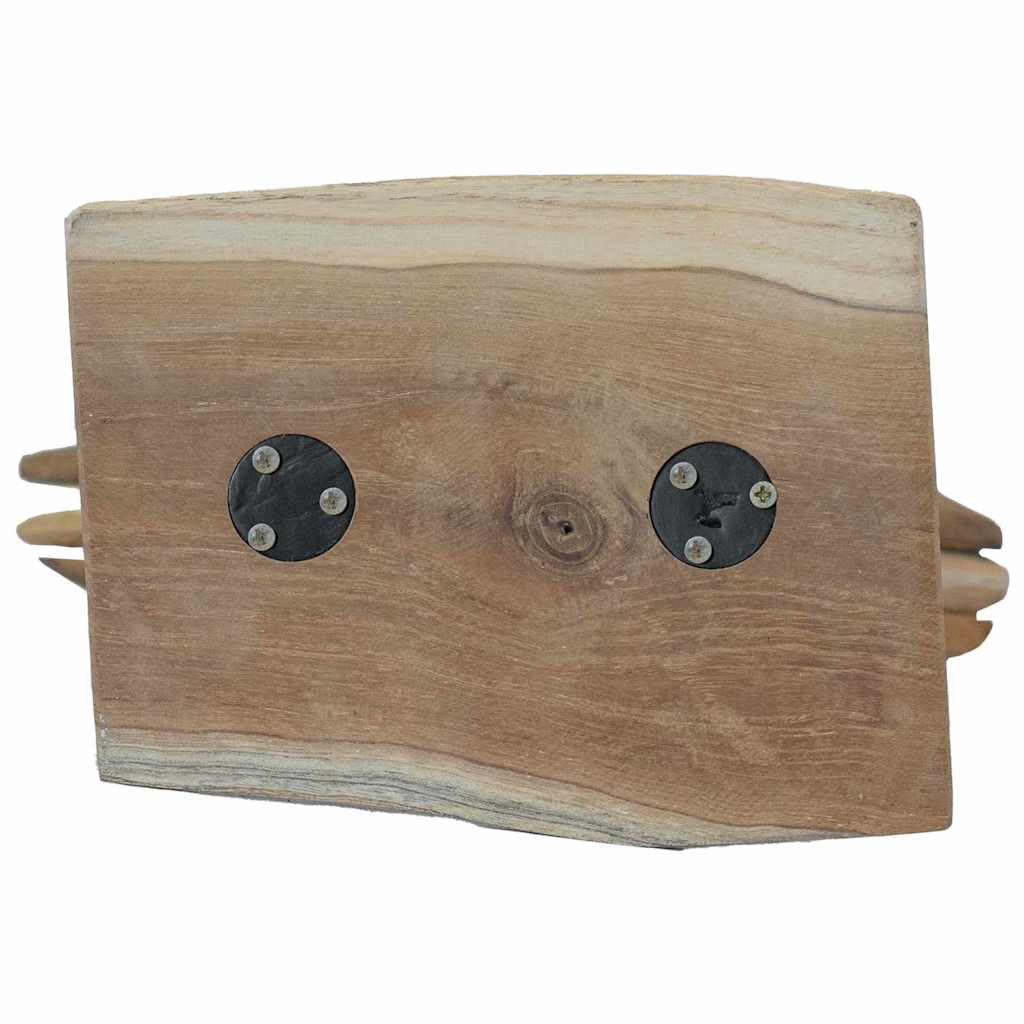Weihnachtsstern Braun 31 x 15 x 46 cm Massivholz Teak