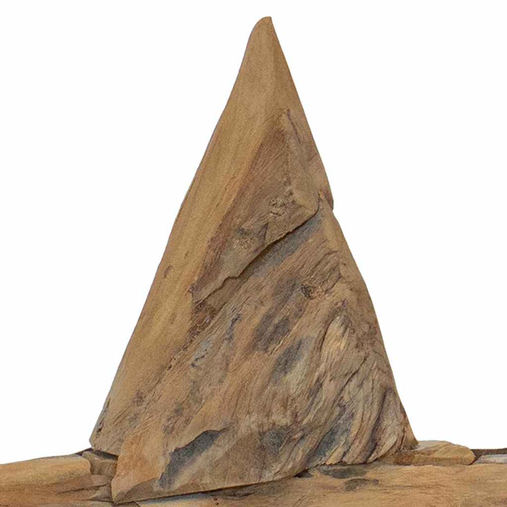 Weihnachtsstern Braun 43,5 x 13,5 x 59 cm Massivholz Teak