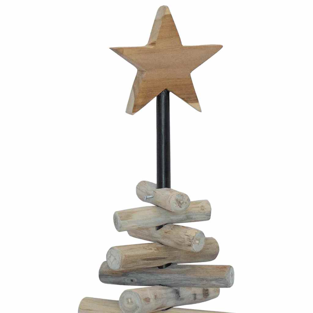 Weihnachtsbaum mit Ständer Braun 60 cm Massivholz Teak