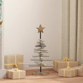 Weihnachtsbaum mit Ständer Braun 60 cm Massivholz Teak
