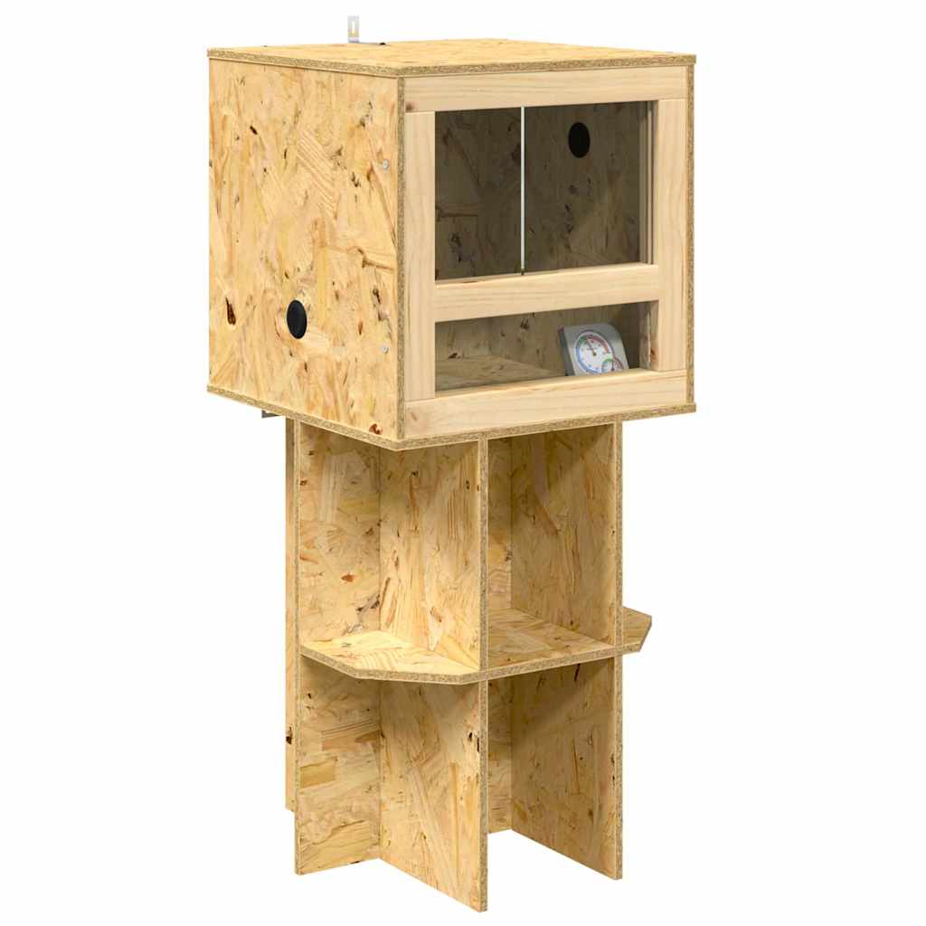 Terrarium Braun 40 x 40 x 90 cm OSB