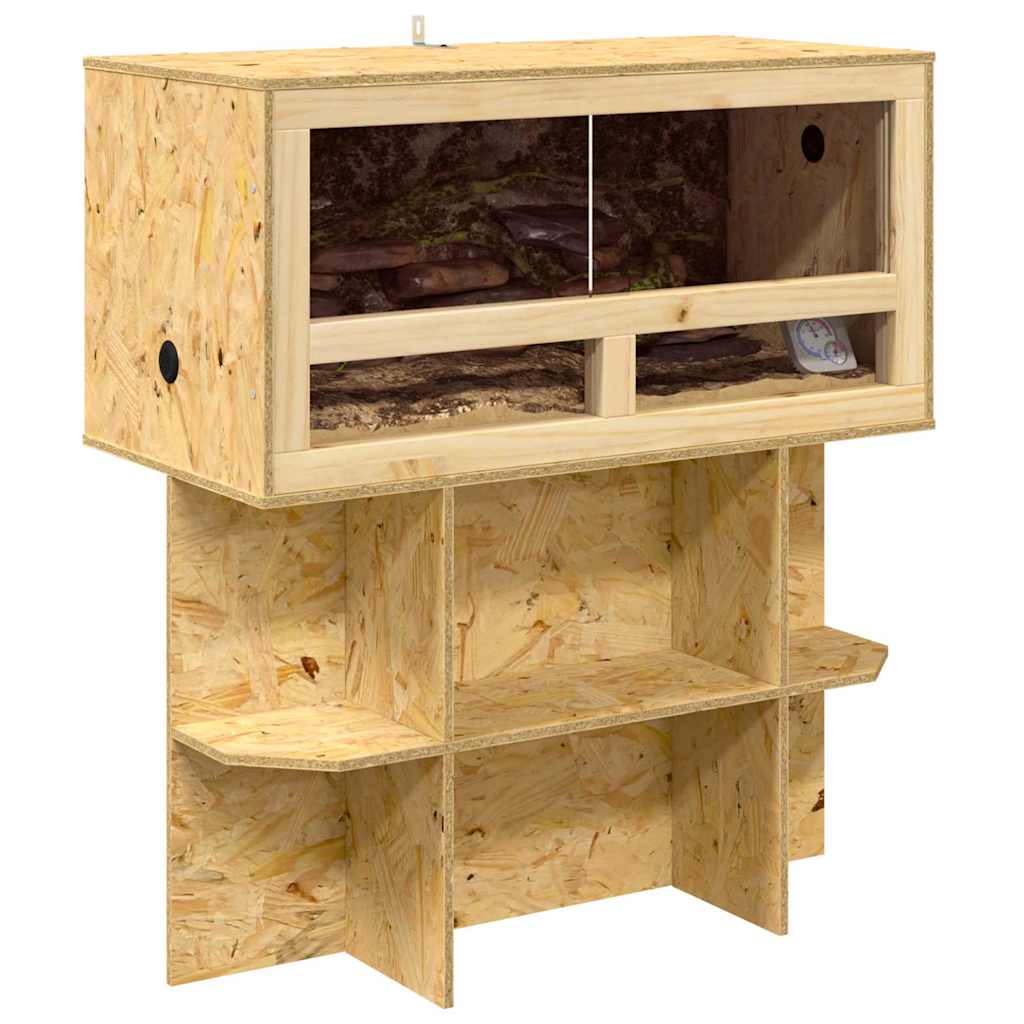 Terrarium Braun 80 x 40 x 90 cm OSB