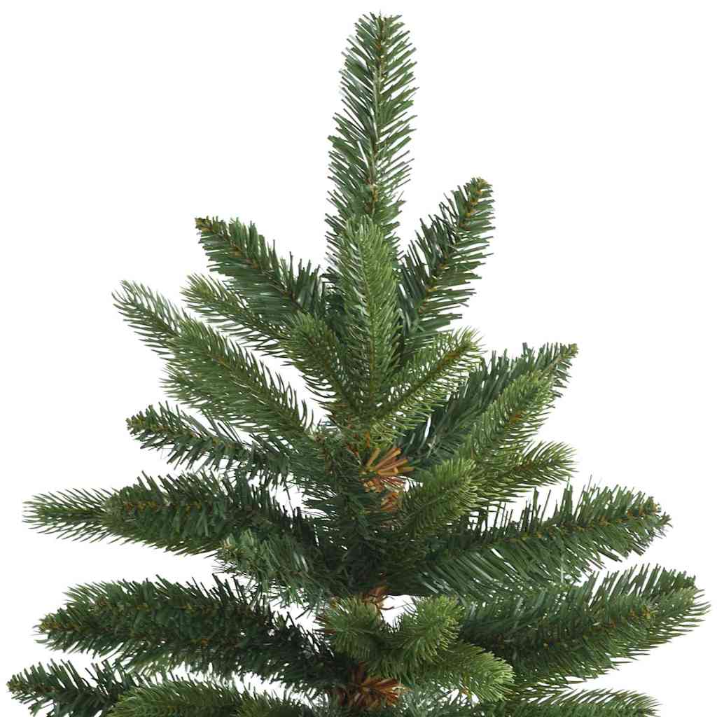 Künstlicher klappbarer Weihnachtsbaum mit Ständer Grün 210 cm