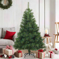 Künstlicher klappbarer Weihnachtsbaum Grün 150 cm PVC, Stahl