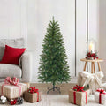 Künstlicher Weihnachtsbaum Grün 120 cm PVC, PE und Stahl