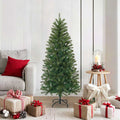 Künstlicher Weihnachtsbaum Grün 150 cm PVC, PE und Stahl