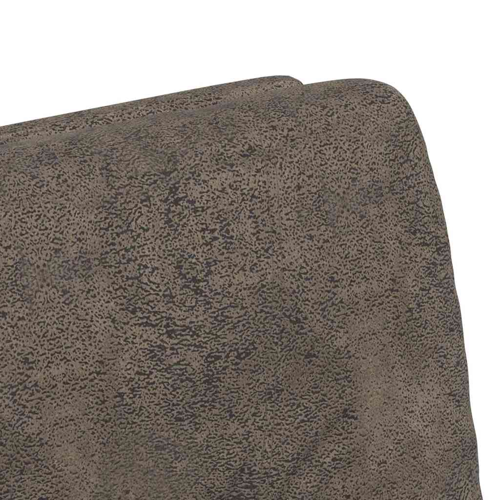 Esszimmerstühle mit Rollen 2 pcs Dunkelgrau 57 x 67 x 95 cm