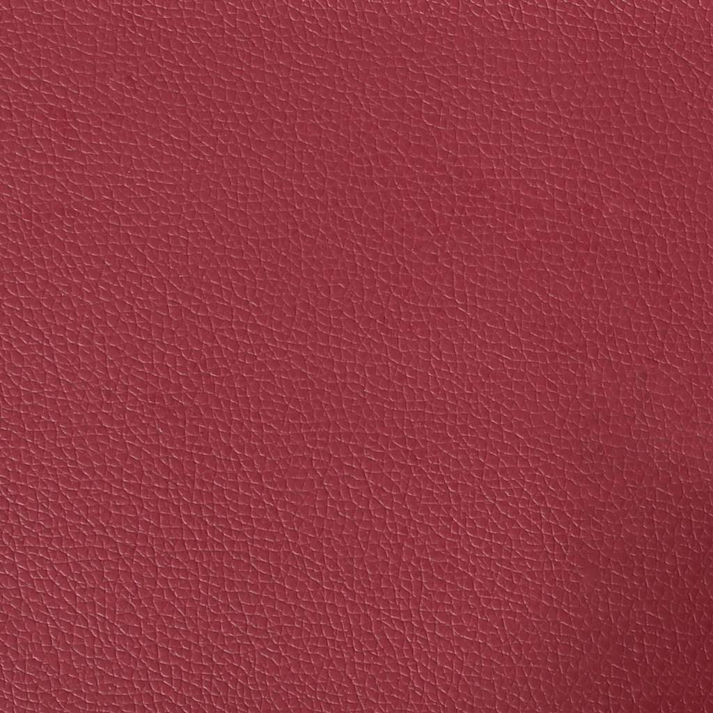 Esszimmerstühle mit Rollen 2 pcs Weinrot 58 x 65 x 98 cm