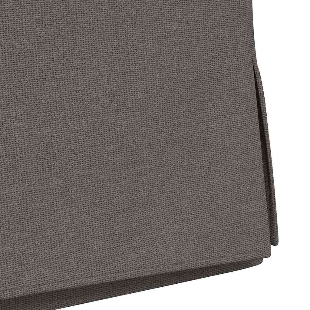 Esszimmerstühle 2 pcs Hellgrau 57 x 67 x 98 cm Leinen