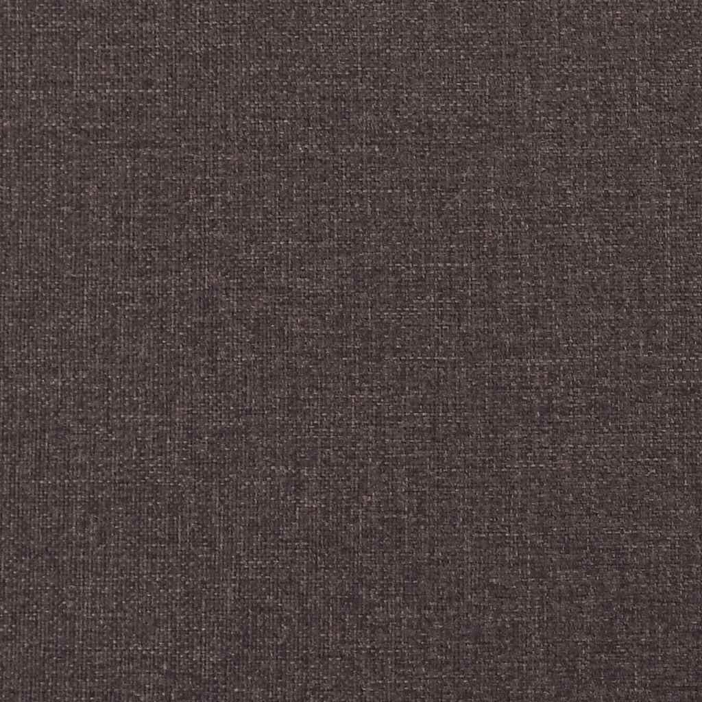 Esszimmerstühle 2 pcs Dunkelbraun 57 x 67 x 98 cm Stoff