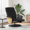 Massage Relaxsessel Schwarz 79 x 87 x 104,5 cm Stoff