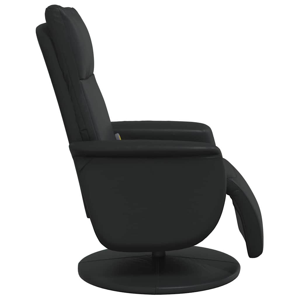 Massage Relaxsessel Schwarz 71 x 90 x 105 cm Kunstleder