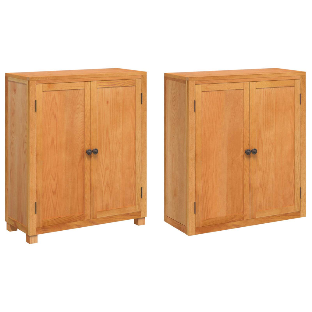 Aufbewahrungsmöbel-Set mit Speicher mit Tür Braun Holzwerkstoff
