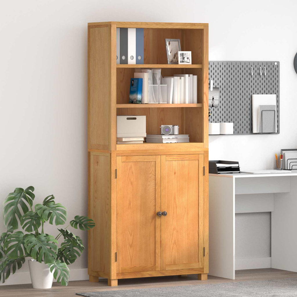 Aufbewahrungsmöbel-Set mit Speicher mit Tür Braun Holzwerkstoff
