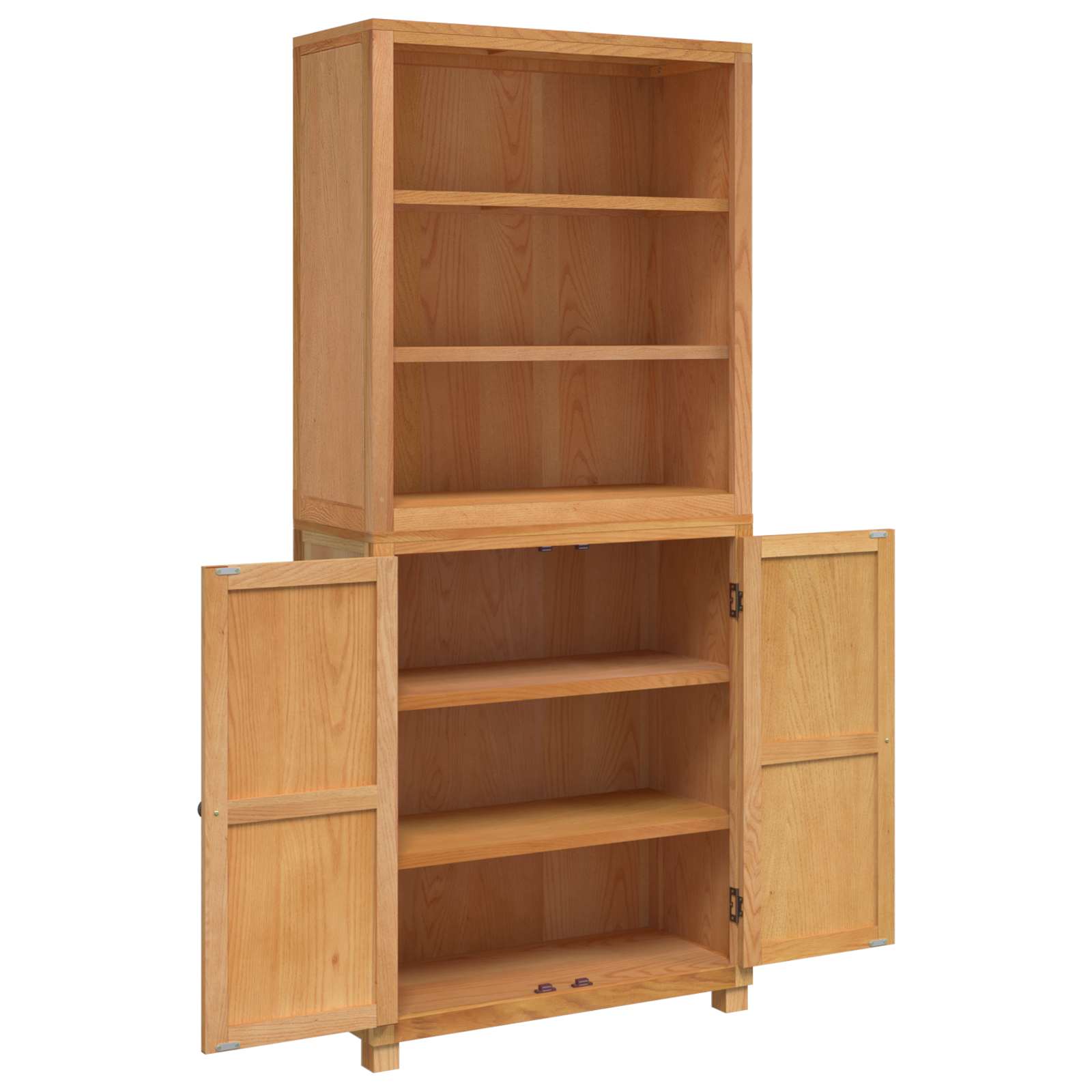 Aufbewahrungsmöbel-Set mit Speicher mit Tür Braun Holzwerkstoff