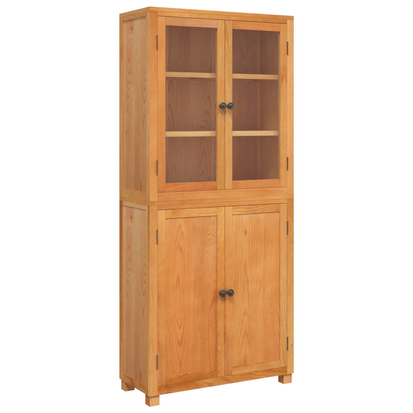 Aufbewahrungsmöbel-Set 2 pcs Natur Engineered Wood und Eiche