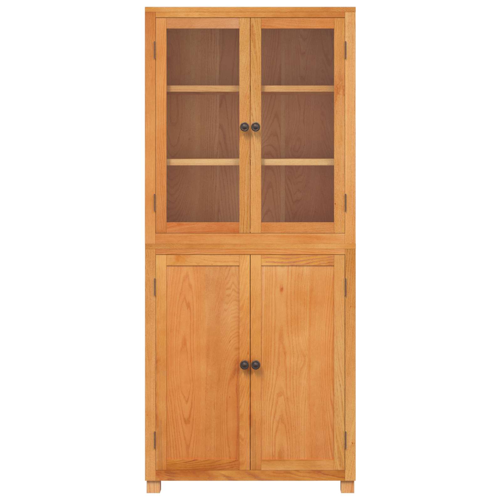Aufbewahrungsmöbel-Set 2 pcs Natur Engineered Wood und Eiche