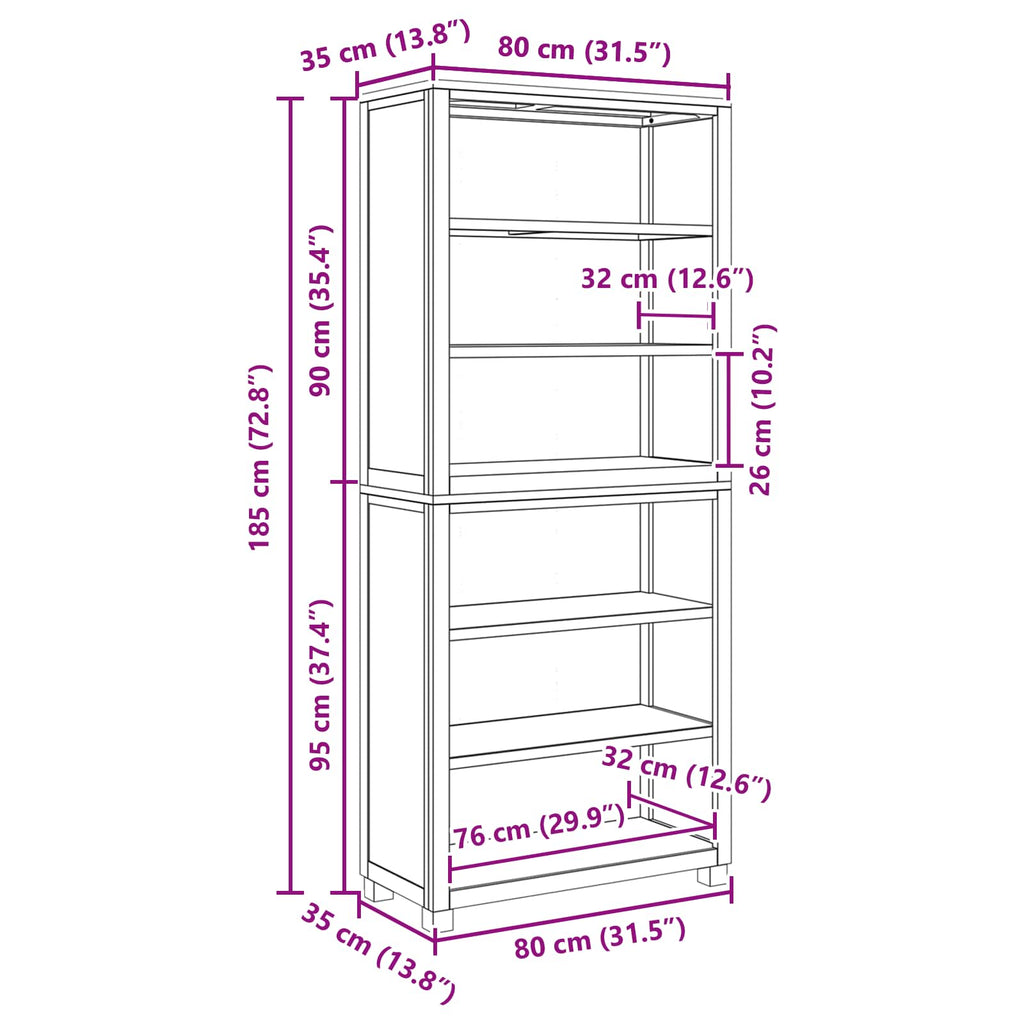 Aufbewahrungsmöbel-Set mit Speicher Braun Holzwerkstoff